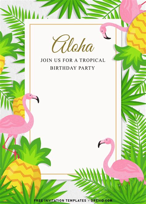 Personalizing your tropical template for unique designs