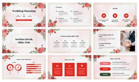 Customizing Your Wedding Slides Template