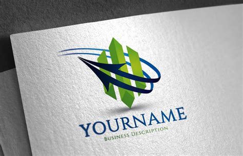 Customizing your free logo template