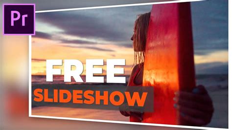 Customizing Your Premiere Pro Free Slideshow Template