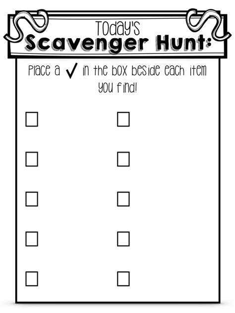 Customizing Your Scavenger Hunt