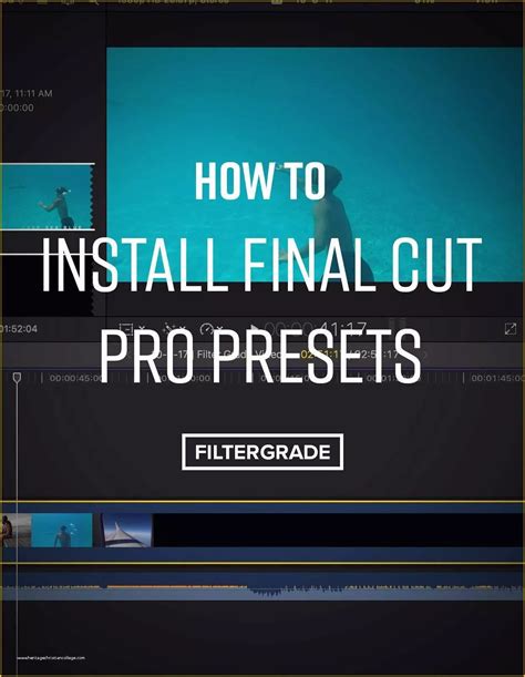 Customizing Final Cut Pro Templates