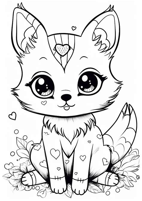 Cute animals coloring pages benefits