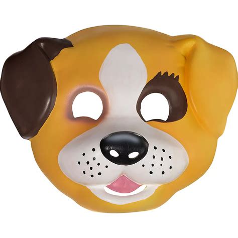 Cute dog mask printable