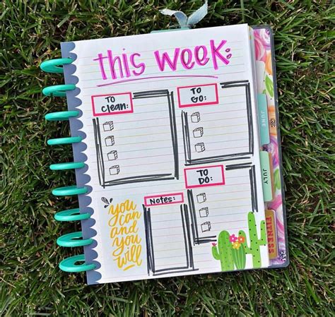 Cute Planner Ideas