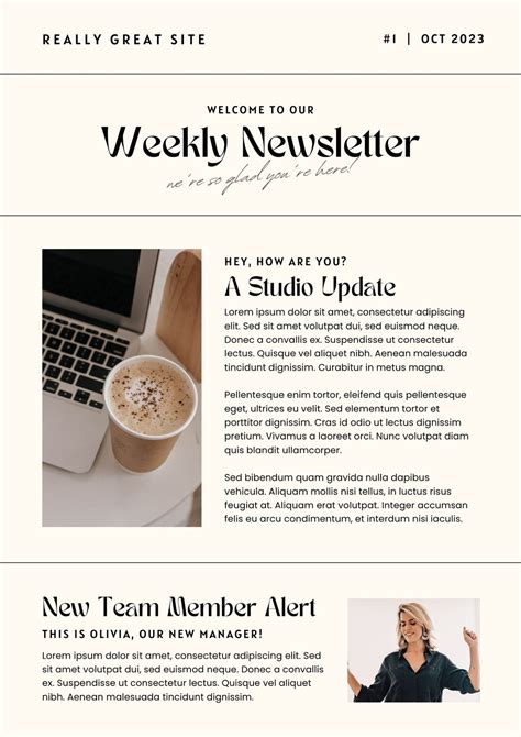 Cute Templates for Email Newsletters