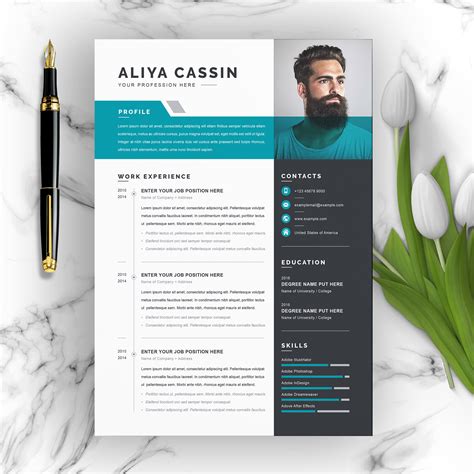 CV Template Design