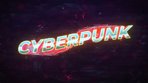 Cyberpunk Intro Templates