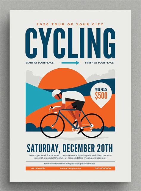 Cycling Event Flyers