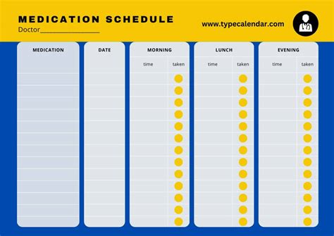 Daily Medication Schedule Importance