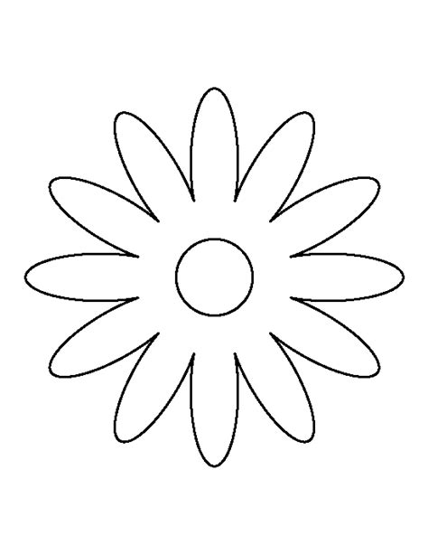 Applications of daisy templates for home decor