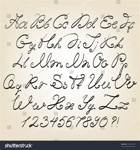 Decorative Handwriting Examples