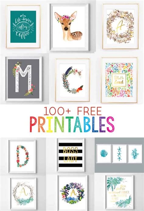 Decorative Printables