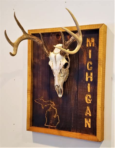 Deer Mount Plaque Template 9