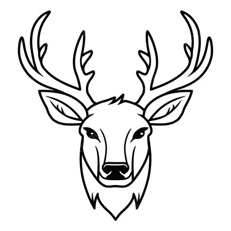 Designing with Deer Head Outlines