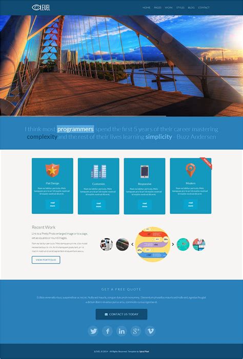 Design template example