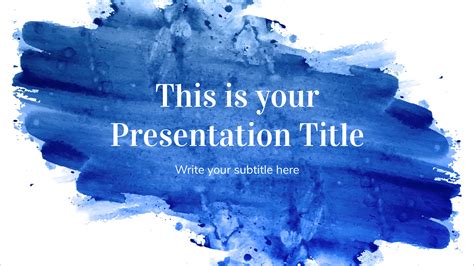 Design Templates for Presentations