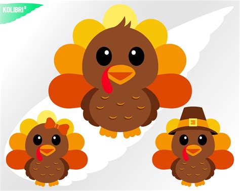 Turkey clipart in design