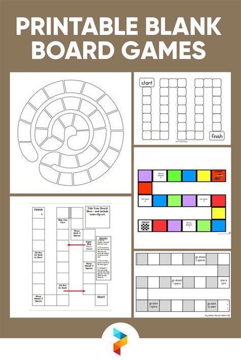 Designing a Blank Game Board Printable Template