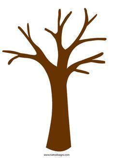 Designing with Brown Tree Trunk Printable Template