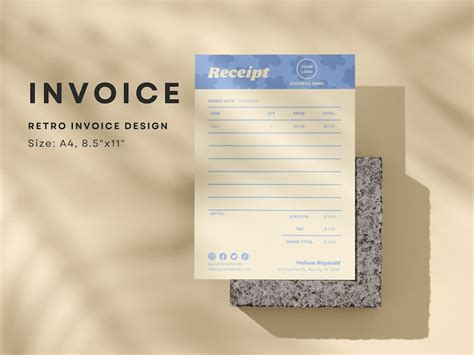 Designing an Invoice