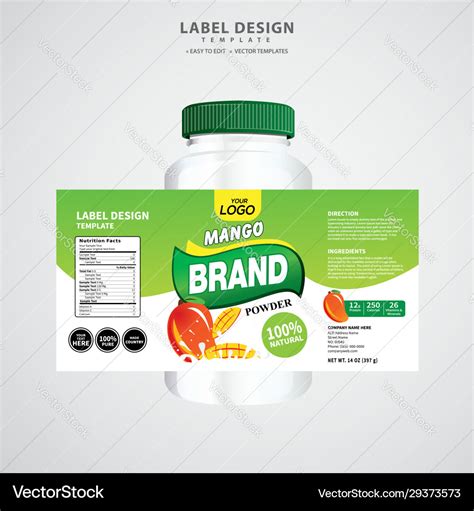 Designing Label Template