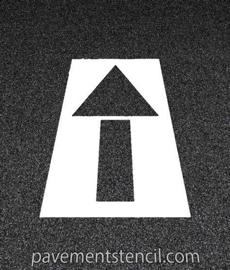 Designing Parking Lot Arrow Templates