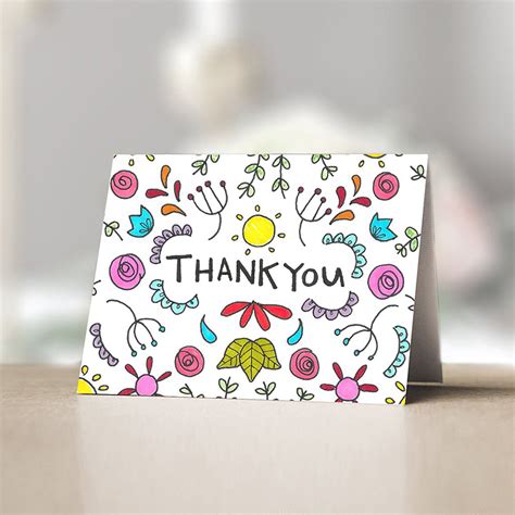 Designing Thank You Cards