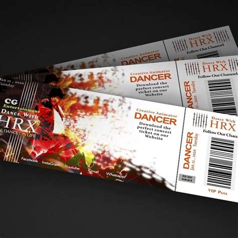 Designing Your Own Free Word Ticket Template