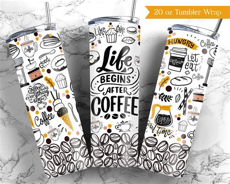 Designing tumbler wrap template