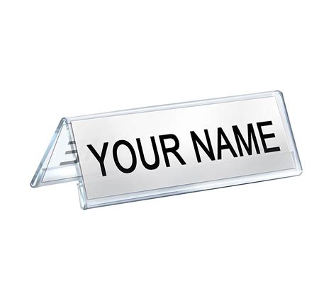 Desk Name Tag