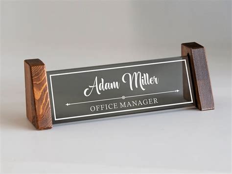 Desk Name Tags for Offices