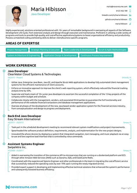 Developer Resume Builder