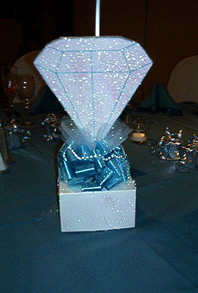 Diamond Centerpiece Ideas