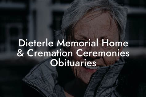 Dieterle Funeral Home Obituaries