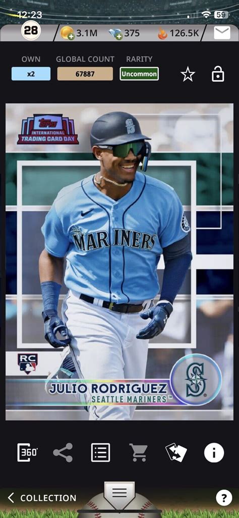 Digital Baseball Card Designs