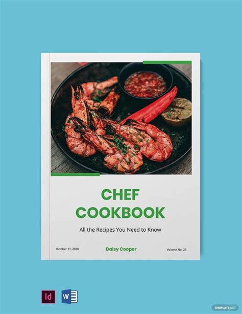 Digital Cookbook Template