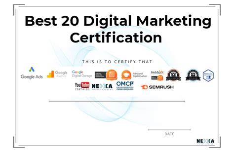 Digital Marketing Certification