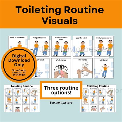 Digital Toileting Visual Schedule