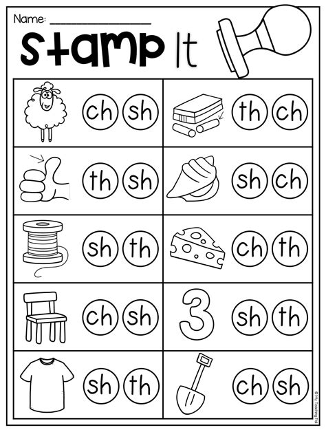 Fun Digraph Activities for Children