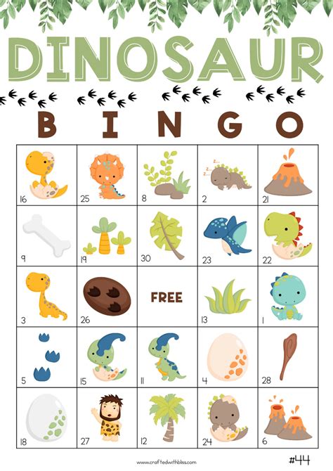 Dino Bingo Games