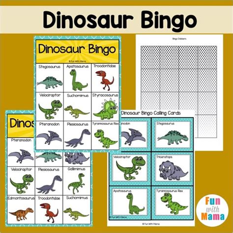 Dino Bingo Prizes