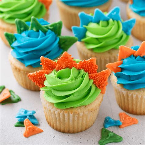 Dino Cupcakes