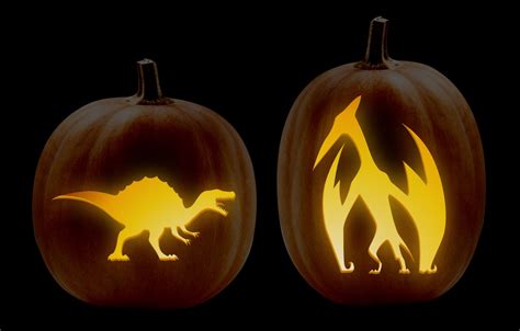 Dinosaur pumpkin carving ideas