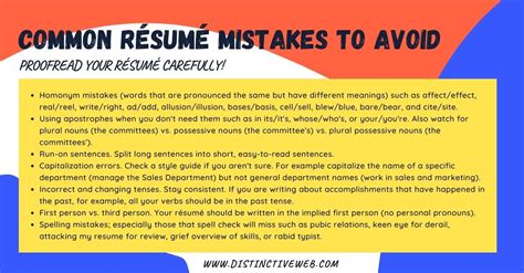 Common Mistakes to Avoid in a Director-Level Resume