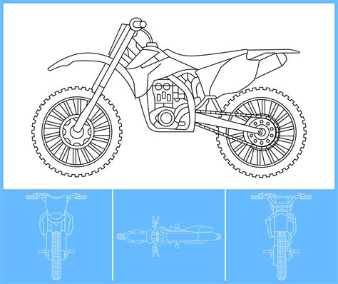 Dirt bike templates gallery 10