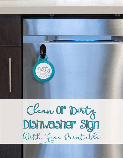 Dirty Dishwasher Sign Ideas