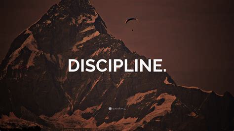 Discipline