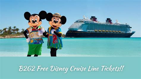 Disney Cruise Ticket Categories