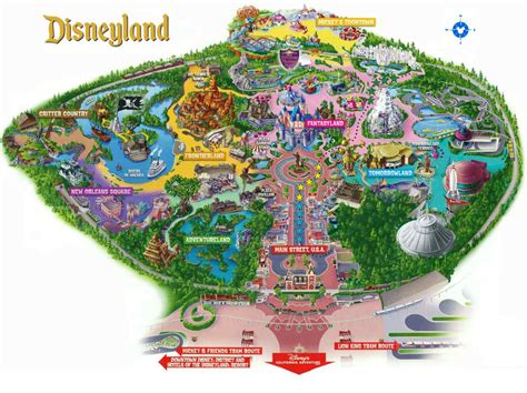 Disney Land Map